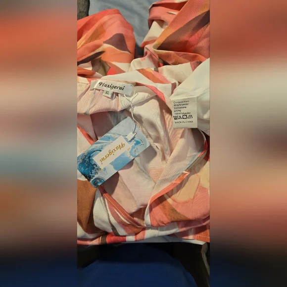 Maxigerui Long Sleeve Boho Maxi #634 - Picture 5 of 9